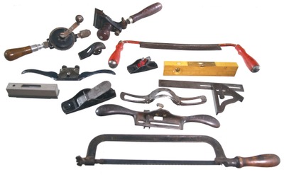 Assorted Makers: Lot Of Clean & Usabl Woodworking Tools