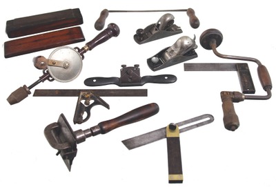 Assorted Makers: Lot Of Sound & Usabl Woodworking Tools