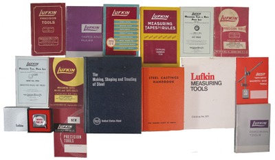 Lufkin Rule Company, Saginaw, Michigan: Lot Of Asst. "lufkin"logues