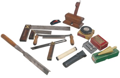 Assorted Makers: Lot Of Clean & Usabl Woodworking Tools
