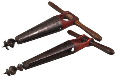James Swan Company (Unmarked): Two Extra Clean Cooper's Bung Augers