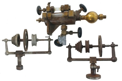 Assorted Makers: Two Watch Maker's Lathe Pulley Wheels