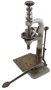 Unmarked: Clean & Usable Watch Mkrs. Drill Press