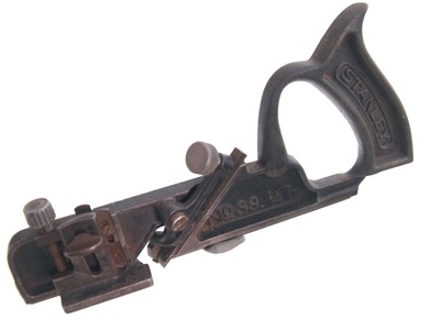 Stanley Rule & Level, No. 39: 1/4" Width Cast Iro Dado Plane