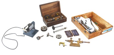 Assorted Makers: Lot Of Watch Mkrs. Shop Tools
