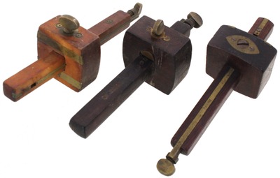 Assorted Makers: Three Exotic Wood Marking Gauge