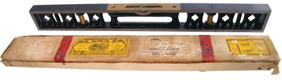John Rabone & Sons, Birmingham, England, No. 1387: Cast Iron Spirit Level