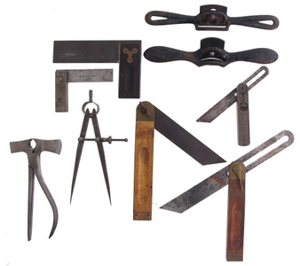 Assorted Makers: Lot Of Clean & Usabl Layout Tools