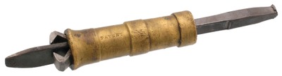 Jacob W. Switzer, Basil, Ohio: Early Patent Brass Screwdriver