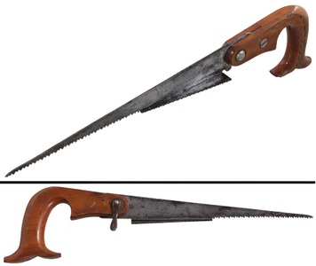 Henry Disston & Sons, Philadelphia, Pennsylvania, No. 5: Rare 90 Degree Angle Square Hole Saw