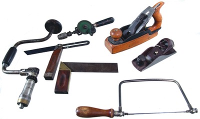 Assorted Makers: Lot Of Clean & Usabl Woodworking Tools