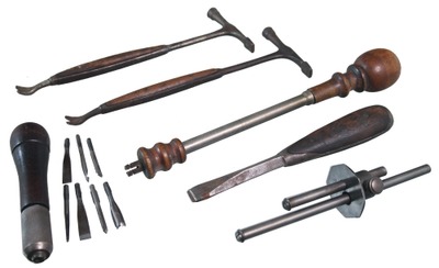 Assorted Makers: Lot Of Six Early Typ Woodworking Tools