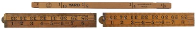 Assorted Makers: Three Three-Foot Folding Rules