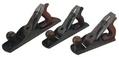 Stanley Rule & Level: Three '"type 17" ' Woodworking Plane