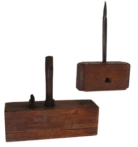 Assorted Makers: Two Woodworking Taps & Die Stock