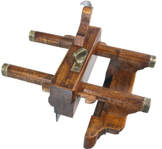 P. Brooks, E. Hartford (Connecticut): Unhdld. Wedge Arm Plow Plane