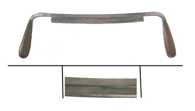 H.D. Smith Company, Plantsville, Connecticut: An Extra Clean 12" P "Perf. Hdl. " Draw Knife
