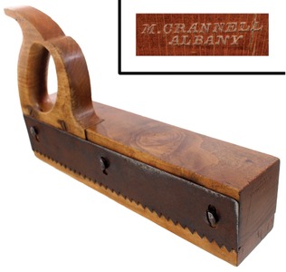 M. Crannell, Albany, New York: Rare Combination Saw And Plane