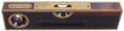 STANLEY (Unmarked), No. 98: Brass-Bound Rosewood Level