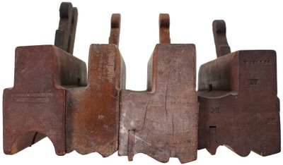 Assorted Makers: Four Clean Complex Molding Plane