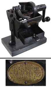 A.B. Dick, Chicago, Illinois: "Planetary" Patent Pencil Sharpener