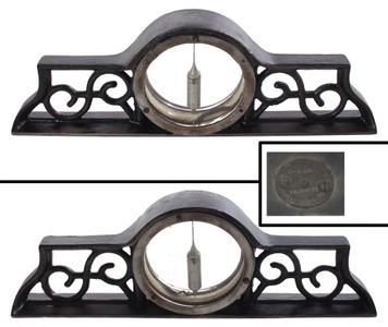 Bradford Union Manufacturing Company, Bradford, Pennsylvania: Rare 12" Patent Inclinomter Level