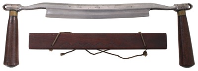 Nobles Manufacturing Company, Elmira, New York, No. 9: Adjustable Handle Draw Knife