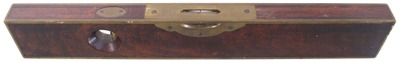 Stratton Brothers, Greenfield, Massachusetts, No. 1: Rare 18" Length Rosewood Level