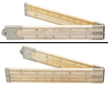 E.M. Chapin, Pine Meadow, Connecticut, No. 60: Two-Foot, Four-Fold Folding Rule