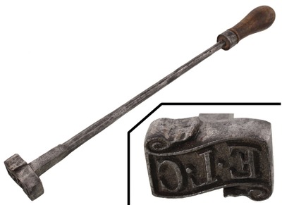 Unmarked: Early Hand Forged Branding Iron