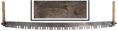 Simonds Saw & Steel Company, Fitchburg, Massachusetts, No. 325: Extra Clean Two Man Crosscut Saw
