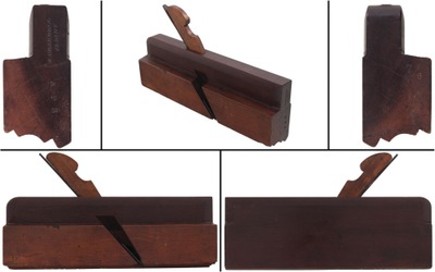 M. Crannell, Albany, New York: Rare Cuban Mahogany "complex "g Plane