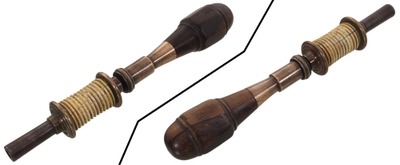 N. Erlandsen, New York (unmarked): Early Octagon Hdl. Bow Drill