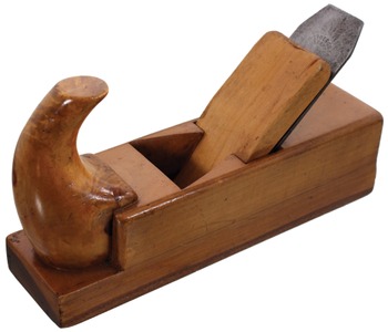 Unmarked: European Boxwood & Walnut Plane