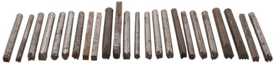 A.D. Cairns & Company, Boston, Massachusetts: Set Of 25 Detailed Jeweler's Stamps