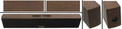 Alex. Mathieson & Son, Glasgow, Scotland, No. 50 D: Rare Ebony Body Sighting Level