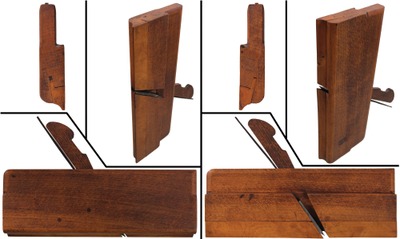 Atkin & Sons, Birmingham (England): Pr. Of Fully Boxed Snipe Bill Molding Planes