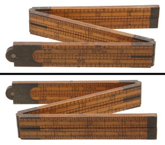 STANLEY (Unmarked), No. 58: Two Foot, Six Fold Folding Rule