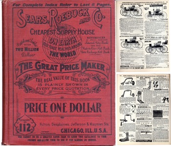 Sears, Roebuck & Company, Chicago, Illinois, No. 112: Orig. Ca. 1900 Genl. Line Catalogue