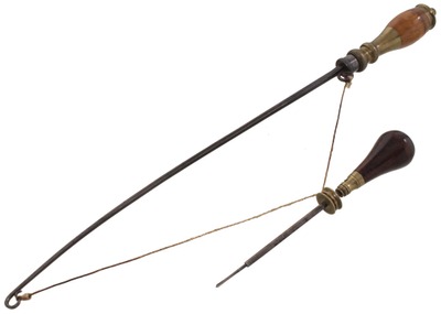 Unmarked: Early R'wood Hdl. Bow Drill