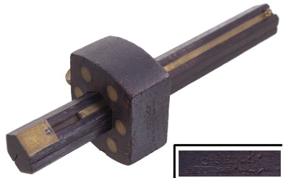 C. Sholl, Mt. Joy, Pennsylvania: Sholl's Patent Marking Gauge