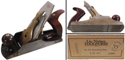 Lie-Nielsen Tool Works, Warren, Maine, No. LN-4 1/2 C: Special Order Hvy. Smoothing Plane