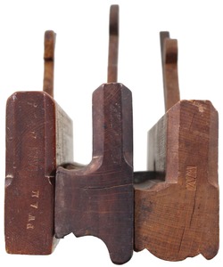 Assorted Makers: Three Early Baltimor Mkr. Molding Planes