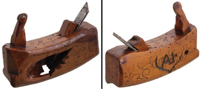 Unmarked: Unus. Compasse Fluting Plane