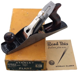 Stanley Rule & Level, No. 5 1/4: "Junior Jack" Plane