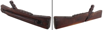 Unmarked: Unusual Carved Body Rabbeting Plane