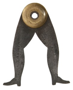 Unmarked: Pair Of "Ladyleg" Calipers