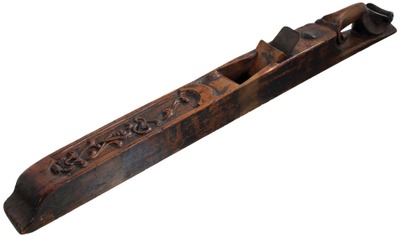 Unmarked: Magnificent Carved French Jtr. Plane