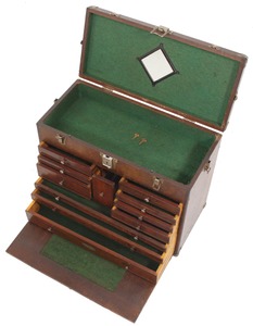 H. Gerstner & Sons, Dayton, Ohio: Extra Clean Black Walnut Tool Chest
