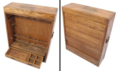 Stanley Rule & Level, No. 851: Tambour Front Tool Chest